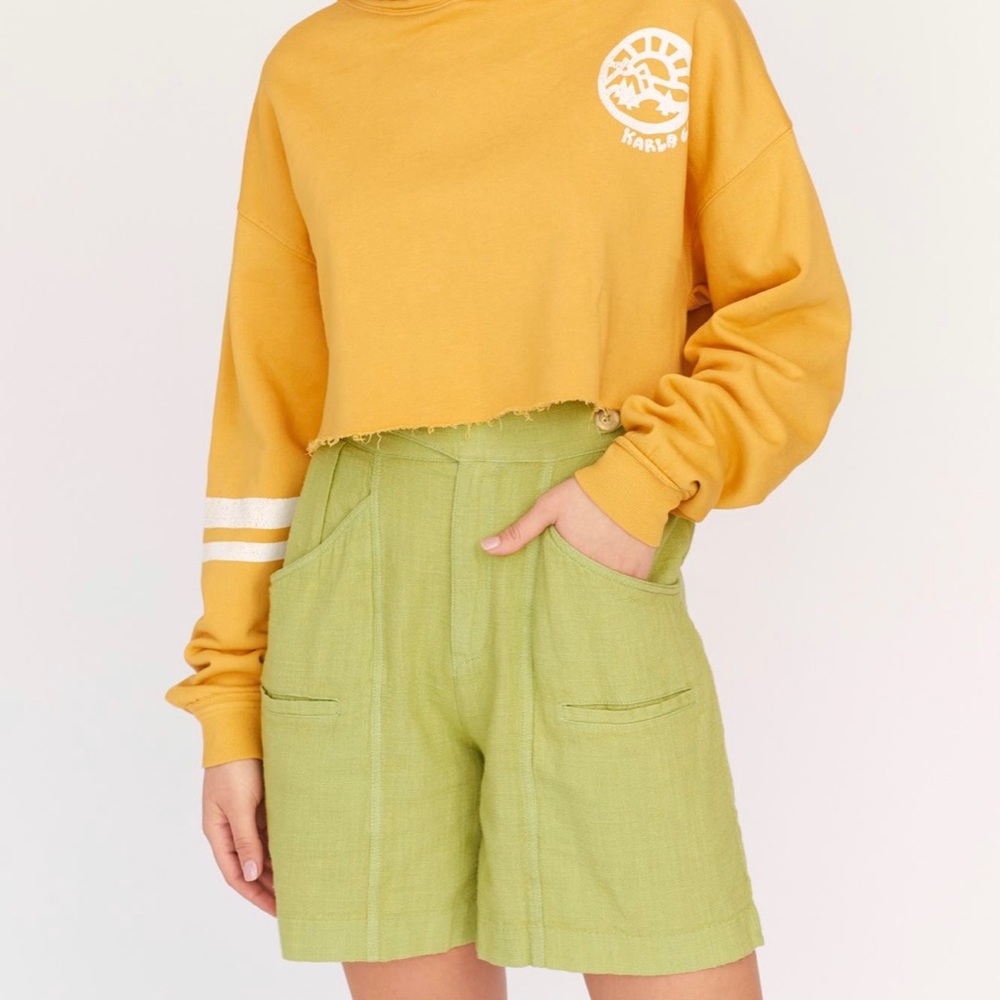 Free people linen shorts